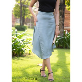 TIFFANY LE - Chân Váy Lụa Mia 2 Lớp