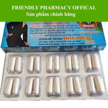 Dưỡng Khớp Long Phụng viên nhộng trắng, hỗ trợ giảm đau do phong tê thấp, nhức mỏi xương khớp (20 viên)