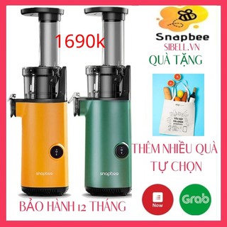 [CHÍNH HÃNG] Máy Ép Trái Cây - Máy Ép Chậm Snapbee, Siêu Kiệt Bã SK-202VN, BẢO HÀNH 12 THÁNG