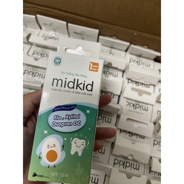 xịt chống sâu răng MIDKID