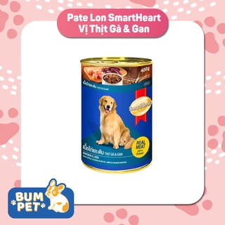 Pate Lon Smartheart Vị Bò/Gà&Gan 400g