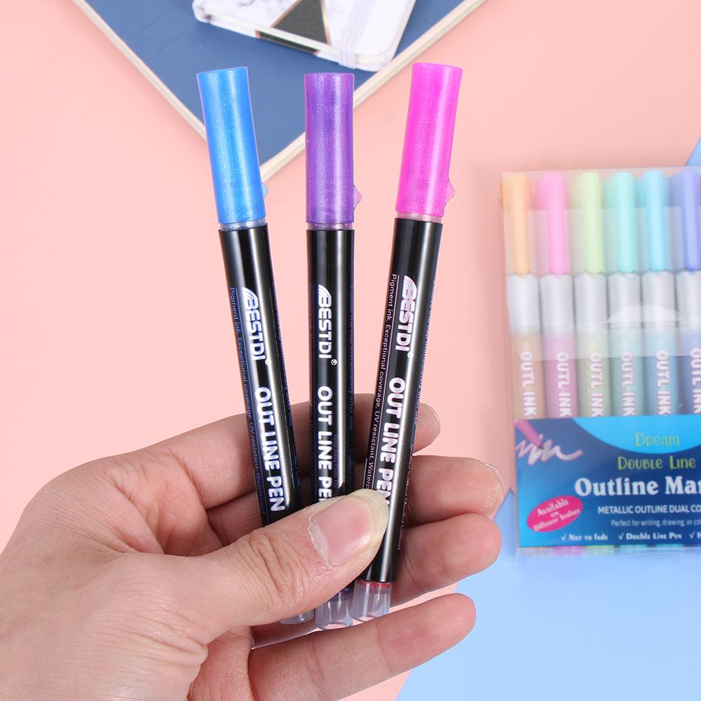 Bút Màu Nước Hai Đầu Vẽ Tranh DIY