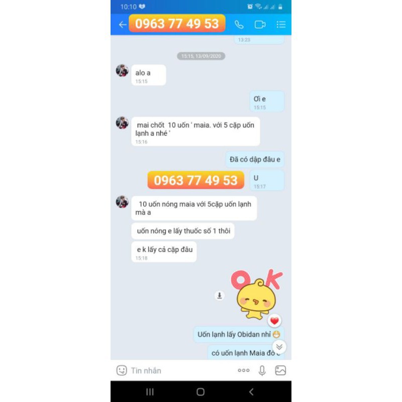 Số 1 Uốn ,Ép Maia-1000ml