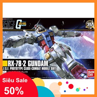 Mô hình HG UC RX-78-2 Gundam Bandai - ShopAB