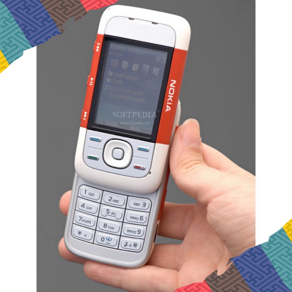 SALE NGHỈ LỄ Điện Thoại Nokia 5300 Nắp Trượt Nghe Nhạc Hay Nhỏ Gọn Dễ Thương SALE NGHỈ LỄ