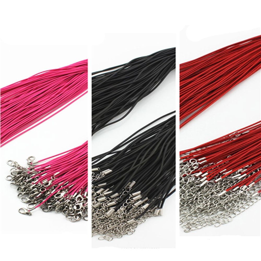 Set 5 Dây Da Làm Vòng Cổ Handmade Thời Trang Cá Tính