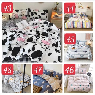[Siêu rẻ] combo chăn ga gối 1m6x2m poly nhập Hoa hồng