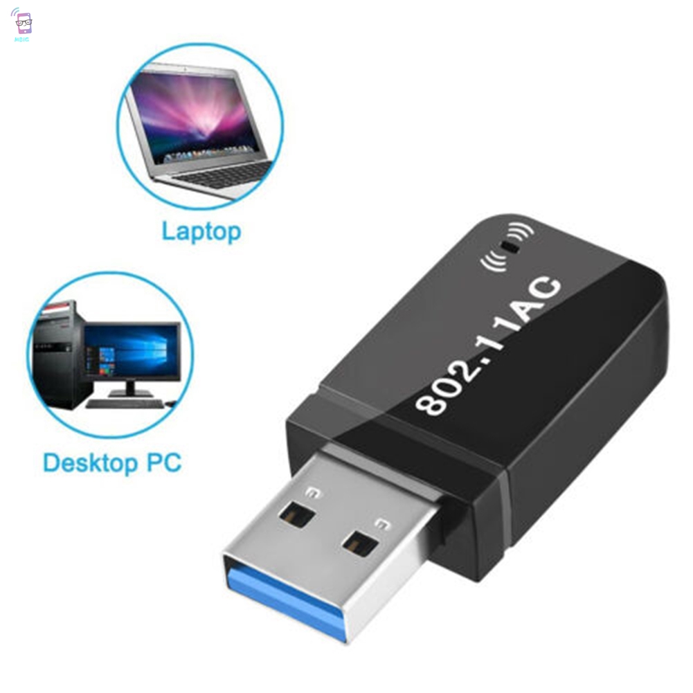 Usb Wifi mg Không Dây Ac1200 Mbps Usb 3.0 Cho Pc Laptop @ My