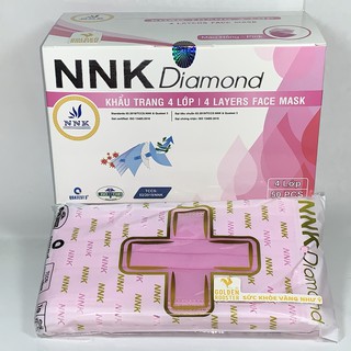 Khẩu trang y tế kháng khuẩn 4 lớp NNK (hộp 50 cái)