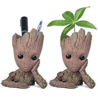 Ống đựng bút hình cái cây Groot - Guardians of the galaxy - Mô hình đồ chơi sáng tạo