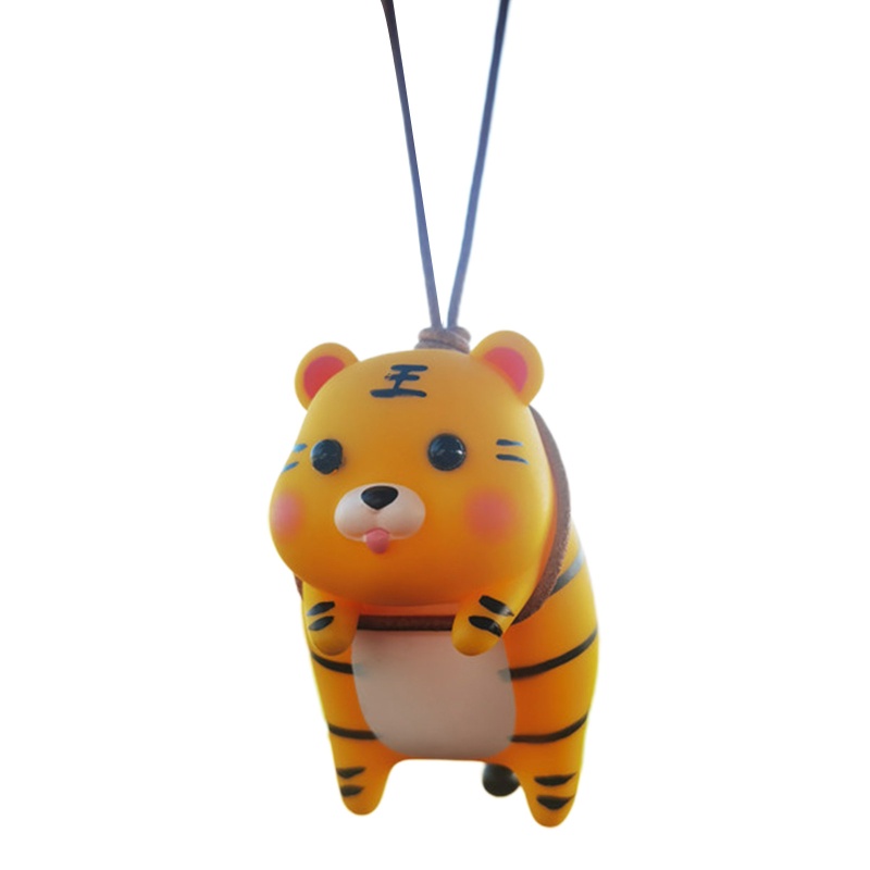 Rox Dây Treo Trang Trí Bảng Điều Khiển Trung Tâm Xe Hơi Hình Gấu Trúc/Hổ Xinh Xắn