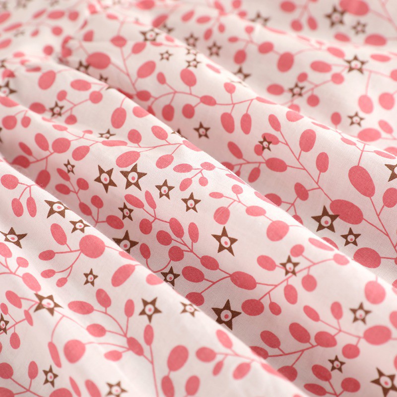 Đầm Hoa Tay Ngắn Xinh Xắn Dành Cho Bé Gái