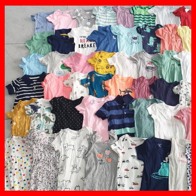 Body Carter's Cộc Tay Cho Bé Trai Bé Gái