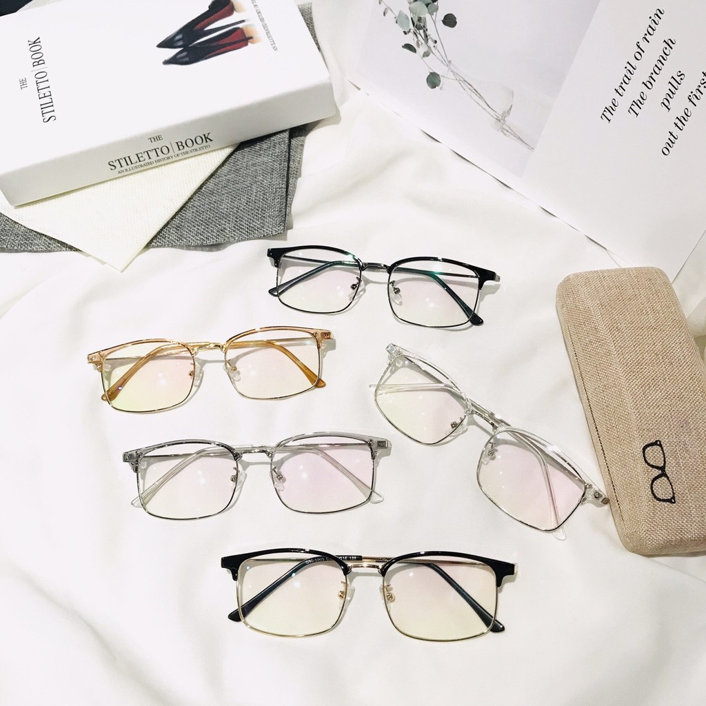 gọng kính cận viền tắm trên cực kỳ độc đáo dành cho bạn trẻ năng động - Hàng chất lượng cao cực đẹp