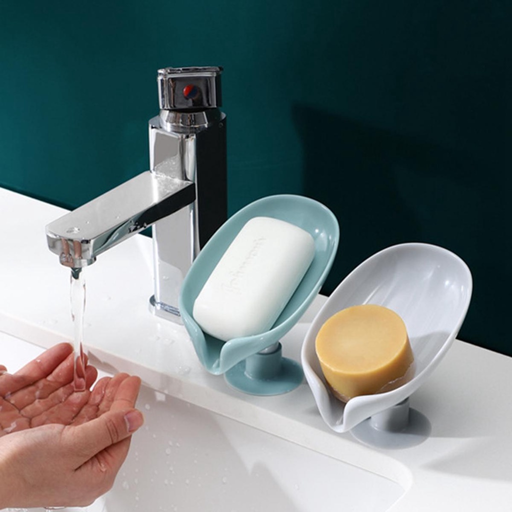 Khay Đựng Xà Phòng Tự Dính Gắn Bồn Rửa Chén Tiện Dụng