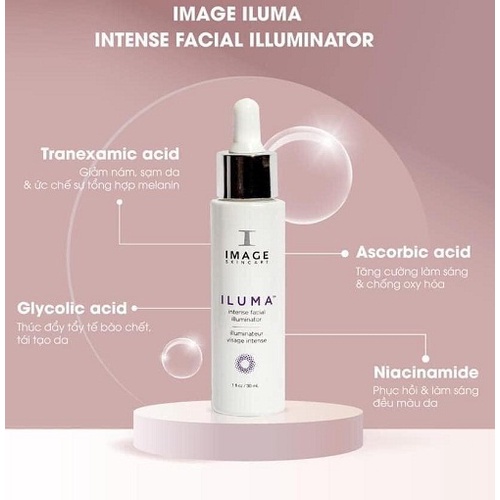 Serum mờ nám trắng da Image Skincare Iluma Intense Facial Illuminator 30ml