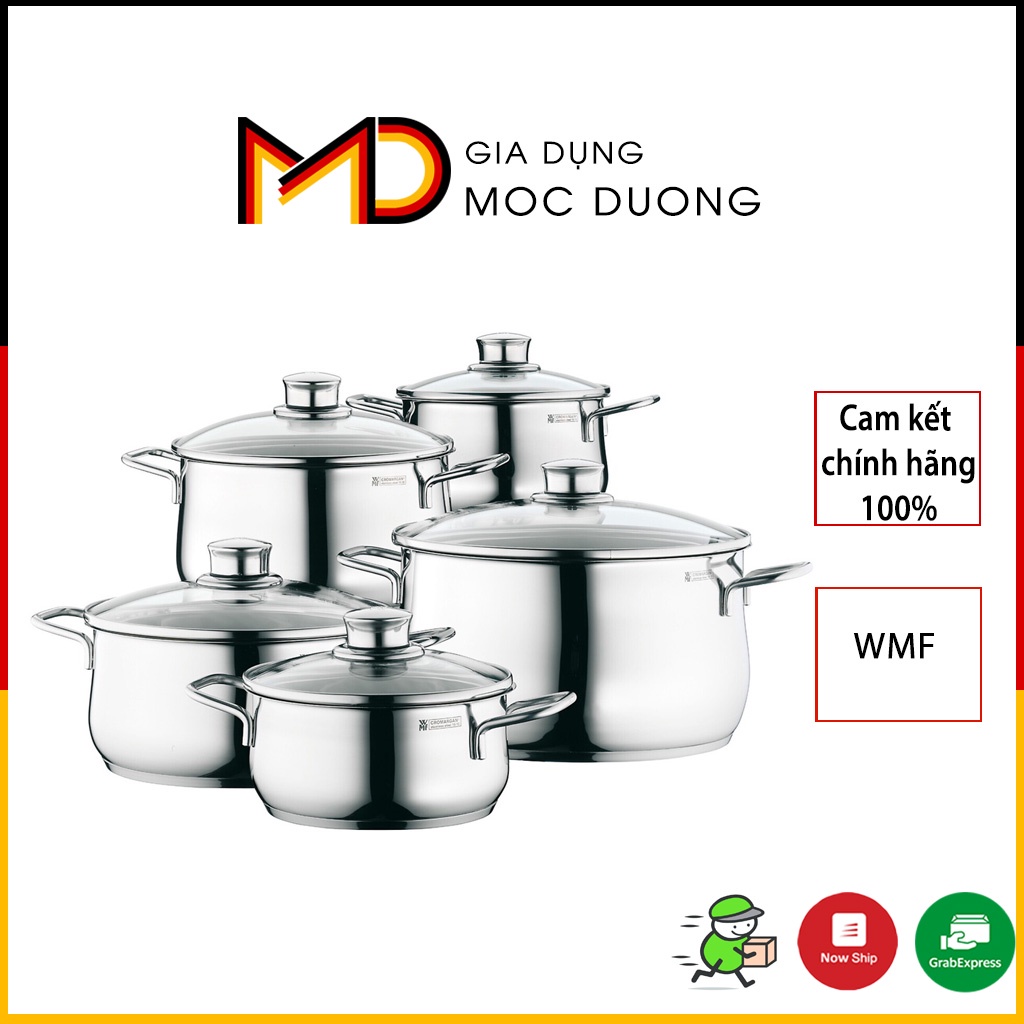 Bộ nồi WMF Diadem Plus 5 món