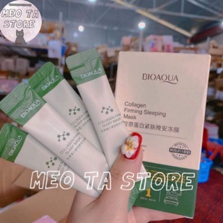 Mặt nạ ngủ collagen dưỡng ẩm BIOAQUA kiềm dầu