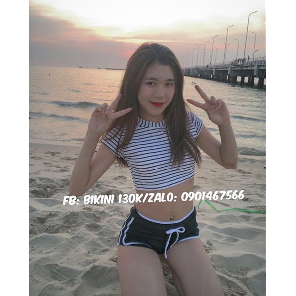 Bikini tay con dễ thương