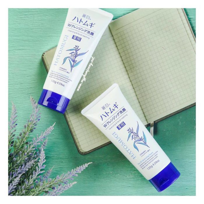Sữa rửa mặt Hatomugi 130gr trắng sáng da chính hãng Nhật Bản | BigBuy360 - bigbuy360.vn