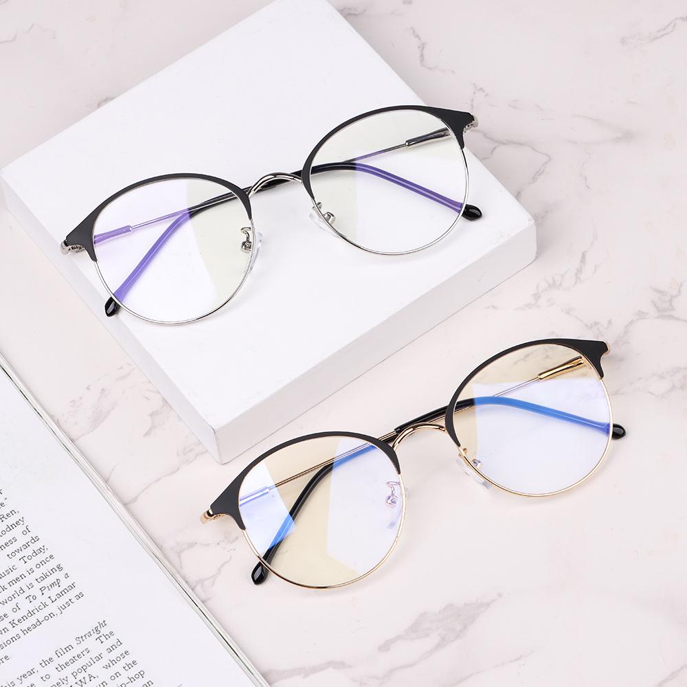 Kính Gọng Kim Loại Chống Tia UV Ánh Sáng Xanh Thời Trang