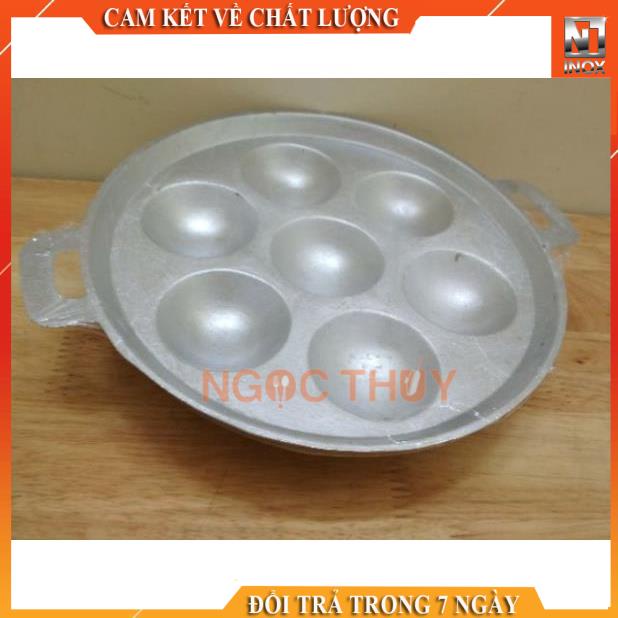 Khuôn làm bánh khọt bằng gang có nắp đậy
