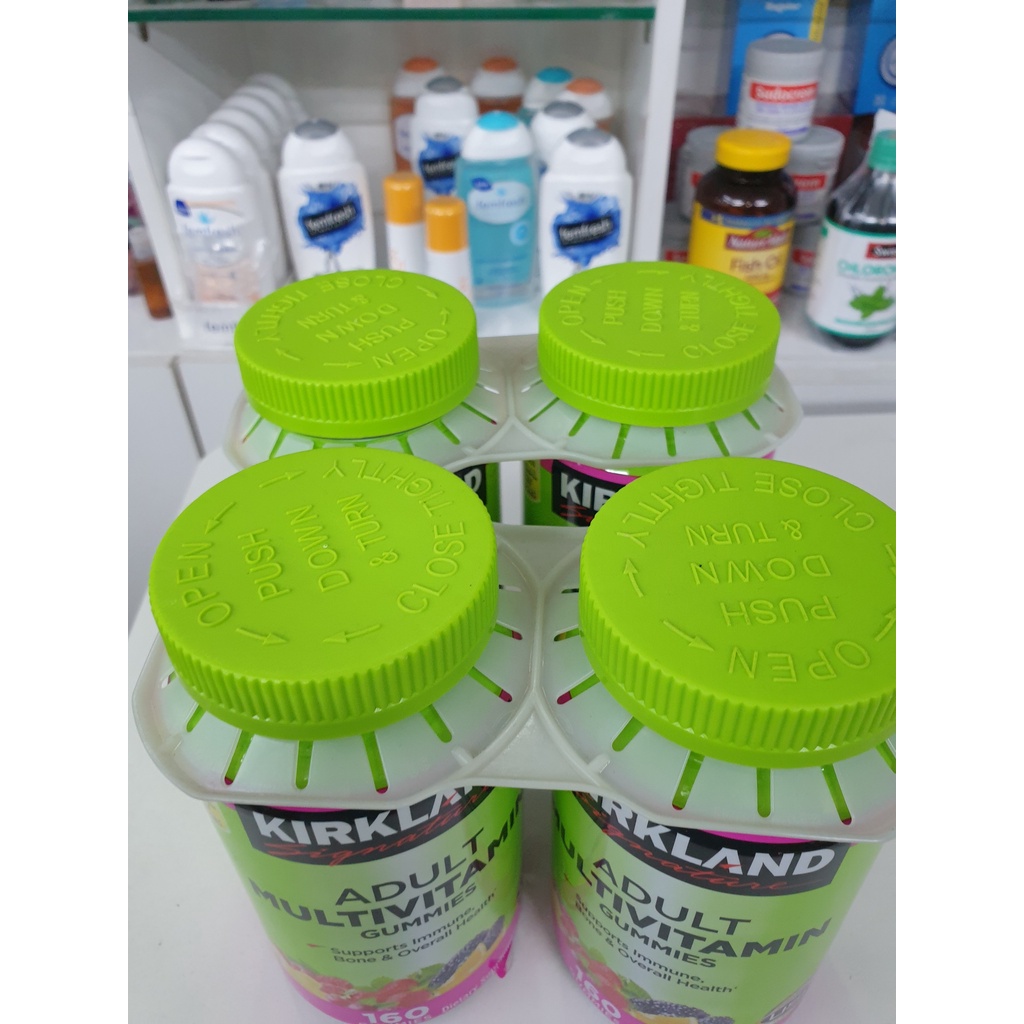 Kẹo Dẻo Bổ Sung Vitamin Cho Người Lớn Kirkland Adult Multivitamin Gummies