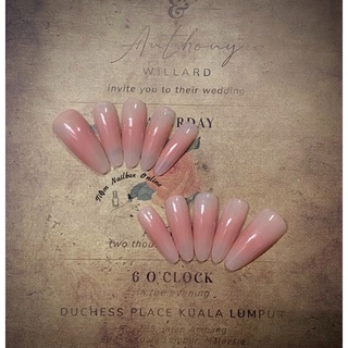 nailbox sơn ombre đơn giản