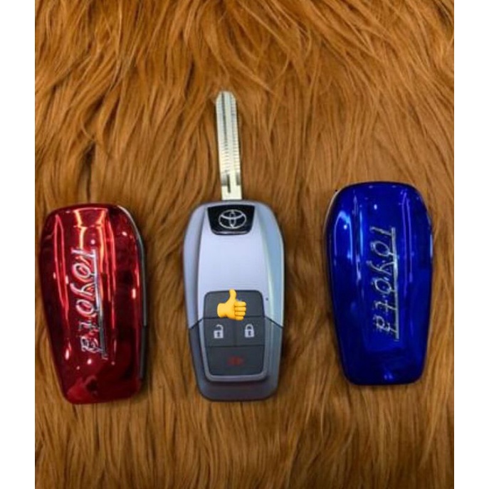Vỏ chìa khoá độ gập xe Toyota 3 NÚT ( đời 2003 - 2015 ) Innova, Fortuner, Vios, Yaris, Corolla, Altis, Camry...