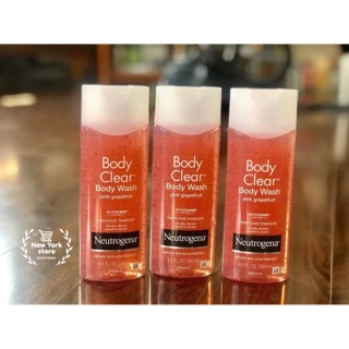 Sữa tắm tẩy tế bào chết Neutrogena USA Body Clear Pink Grapefruit 250ml