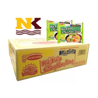 ACECOOK Hủ tiếu nhịp sống nam vang Chay thùng 30 gói 66g