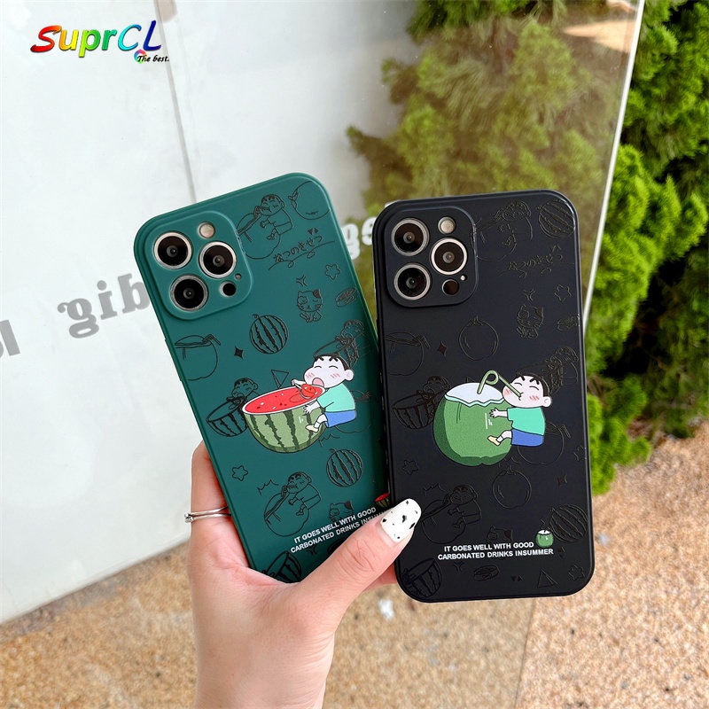 Ốp Điện Thoại Mềm Chống Sốc In Hình Hoạt Hình Dễ Thương Cho iPhone 13 Pro Max 12 11 X XS Max XR 7 8 Plus