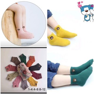 Combo 10 đôi tất gấu cho bé từ 1 đến 12 tuổi