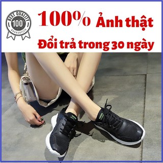 Giày thể thao nữ sneaker màu đen phong cách Hàn Quốc TA 1006 - Tặng vớ