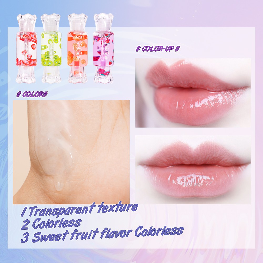 Lip Oil SANIYE L1177 Transperant Candy Shape 12g | BigBuy360 - bigbuy360.vn