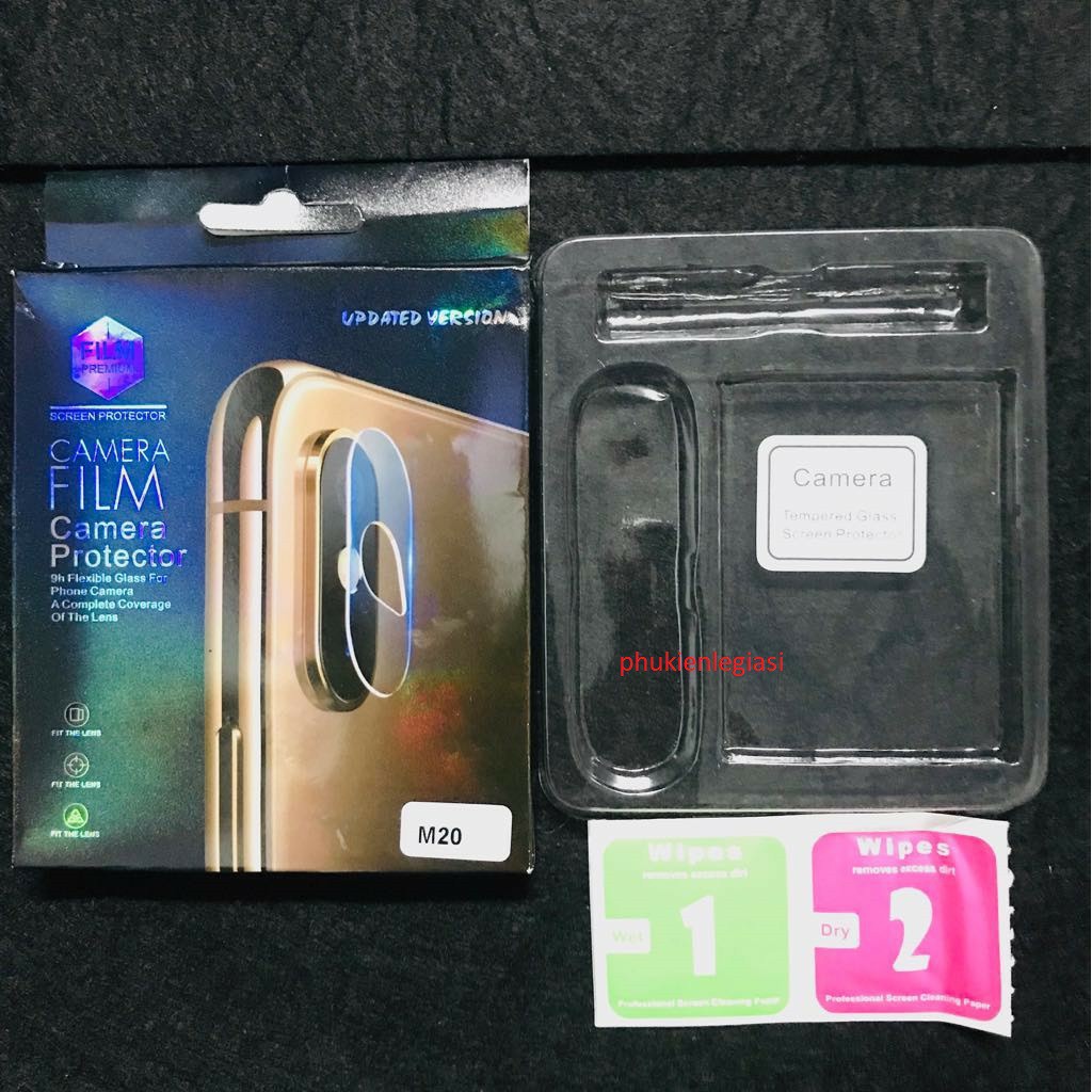 Miếng dán bảo vệ camera mặt sau Samsung Note 8; Note 9; M20