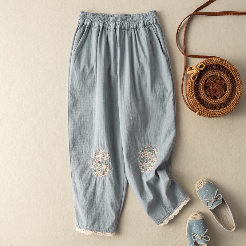 ☻ L O T U S ☻ Quần Dài 3 / 4 Plus Size LFB0197