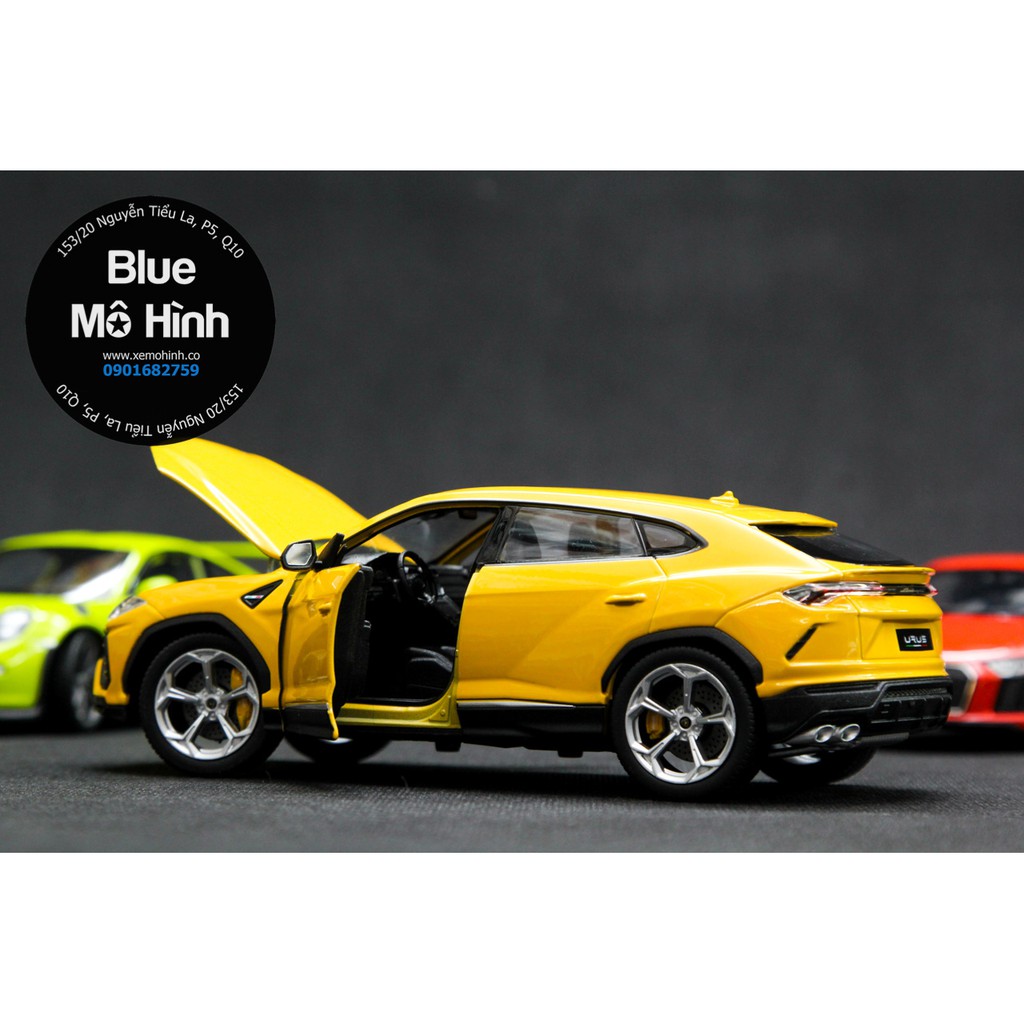 Blue mô hình | Xe mô hình Urus SUV Lambo Welly 1:24