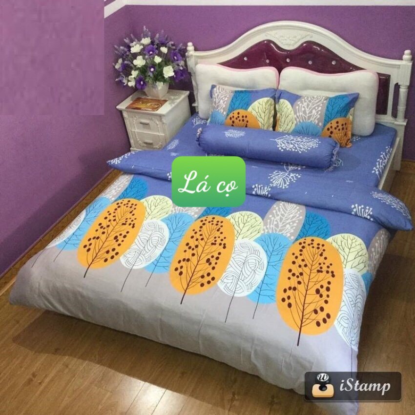 Vỏ chăn lồng ruột có khóa kéo vải cotton poly,đủ kích thước