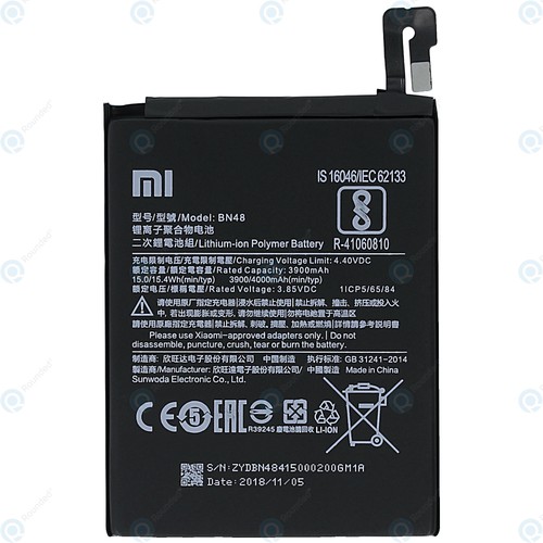 Pin Xiaomi Redmi Note 6 Pro BN48 Zin - Linh kiện