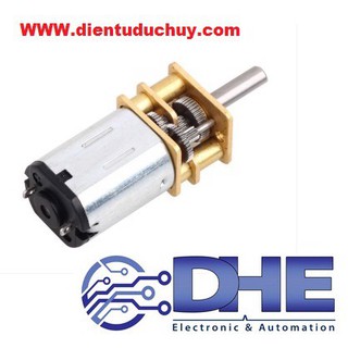 Động cơ giảm tốc mini ga12-n20, điện áp 3v/6v/12v - tốc độ 200rpm/500 rpm