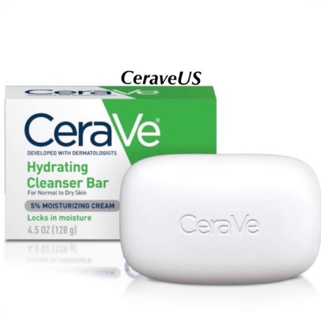 Thanh rửa mặt Cerave Hydrating Cleanser 128g