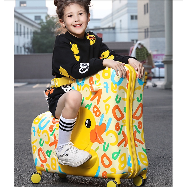 Vali cho bé B.Duck hàng chính hãng bảo hành 12 tháng