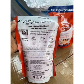 Nước Rửa Tay Lifeboy Túi 450ml ( Đỏ)