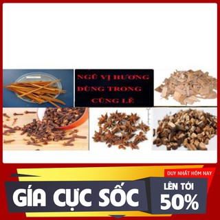 [GIẢM GIÁ SỐC] 100g Bột Ngũ vị hương tẩy uế, trừ tà, lau bàn thờ...