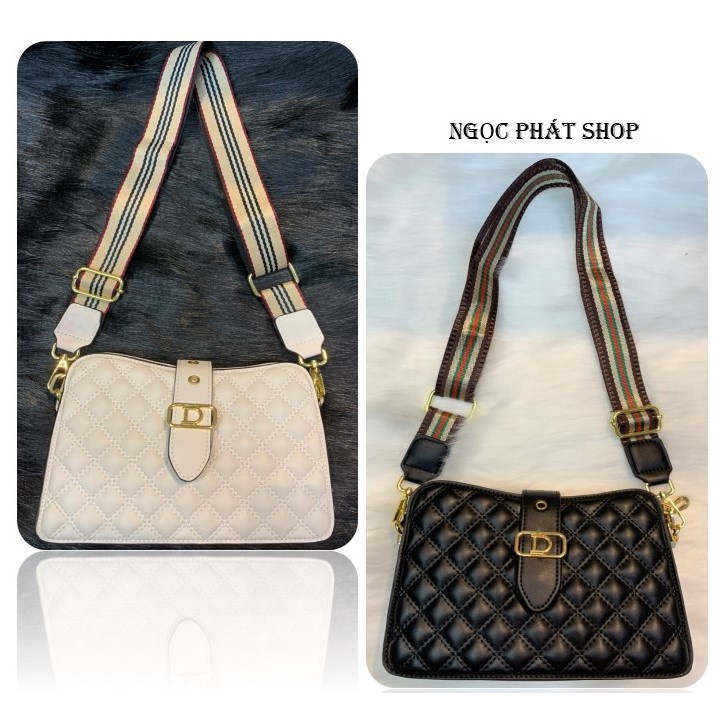 TÚI XÁCH NỮ _ CHỮ D  SIZE 20_HÀNG QUẢNG CHÂU CAO CẤP _ ĐEO VAI, ĐEO CHÉO (Z2159)