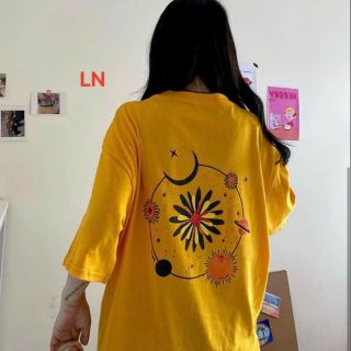 Áo thun hành tinh hoa cúc L&N