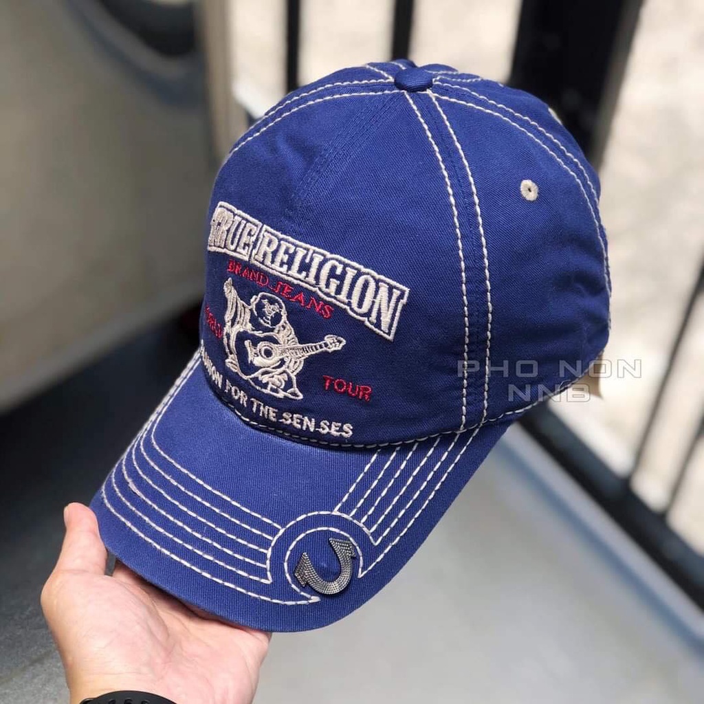 Nón ông địa - Mũ lưỡi trai True Religion đẹp