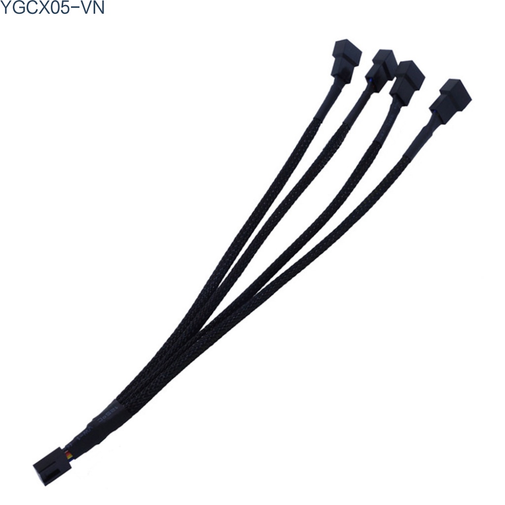 Cáp Nối Dài Pwm 4 Pin 1 Sang 4 Cổng 27cm Màu Đen | BigBuy360 - bigbuy360.vn