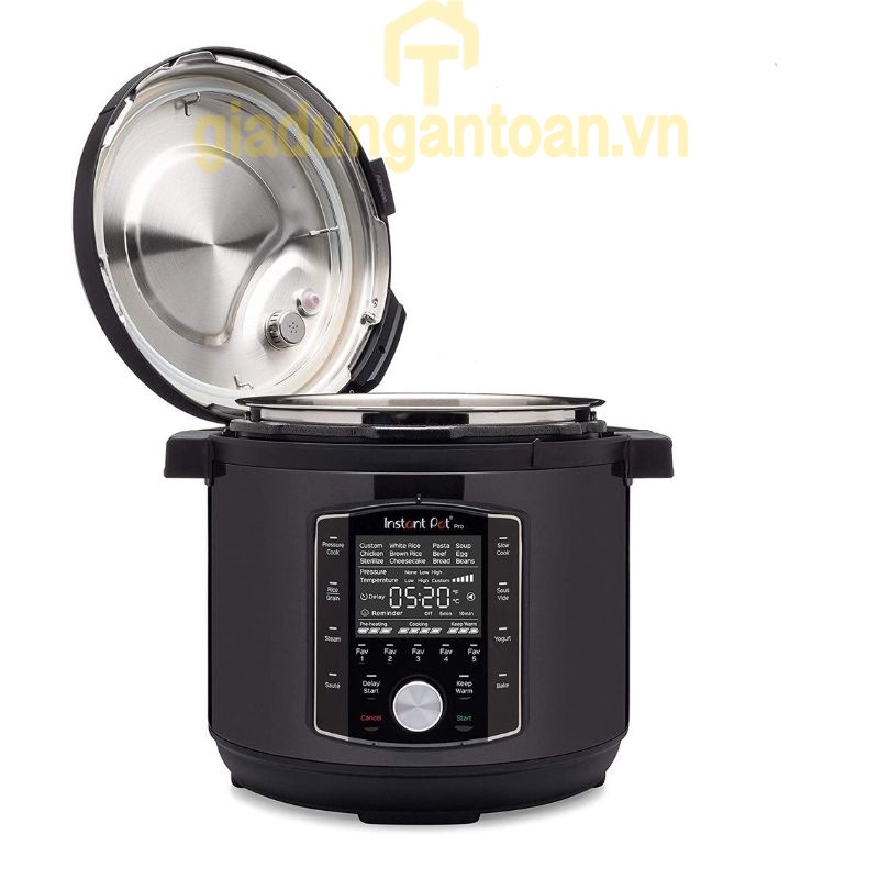 Nồi áp suất điện đa năng Instant Pot Pro 10 in 1, 5.7Lít - Bảo hành chính hãng 12 tháng